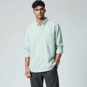 Hawkings McGill Button Down Shirt Mens Size XL - Light Green